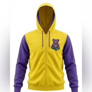 Civilized zip up hoodie - Sugar Daddy